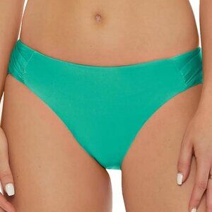 Trina Turk 'Monaco' Tab-Side Hipster Bikini Bottom, Guitar Green